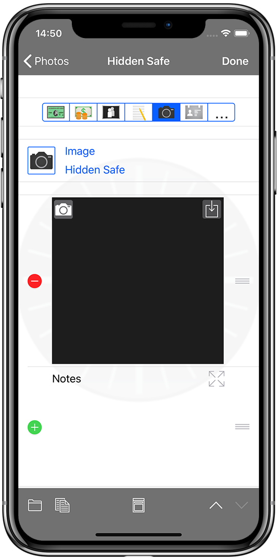 Create an image item in Safe +.